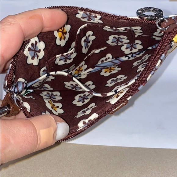 Vera Bradley SLATE BLOOMS Bangle Wristlet Handbag - Picture 5 of 5